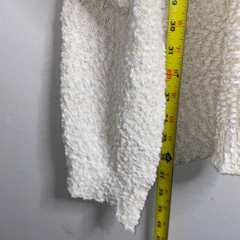 🎱Long cream knit sweater! - Picture 4 of 6